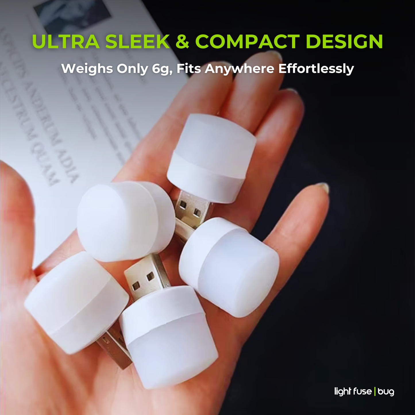 Light Fuse™ Bug - Mini bombilla LED USB