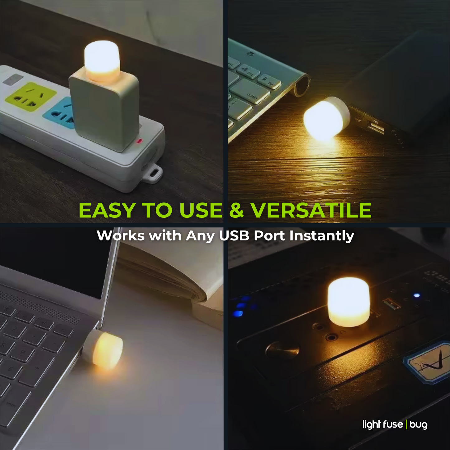 Light Fuse™ Bug - Mini bombilla LED USB