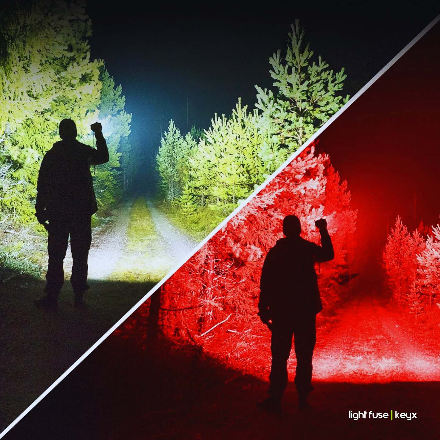 Light Fuse™ KeyX - Llavero con luz LED