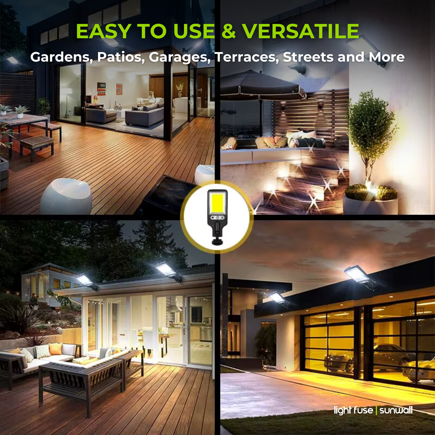 Light Fuse™ SunWall - Farola solar