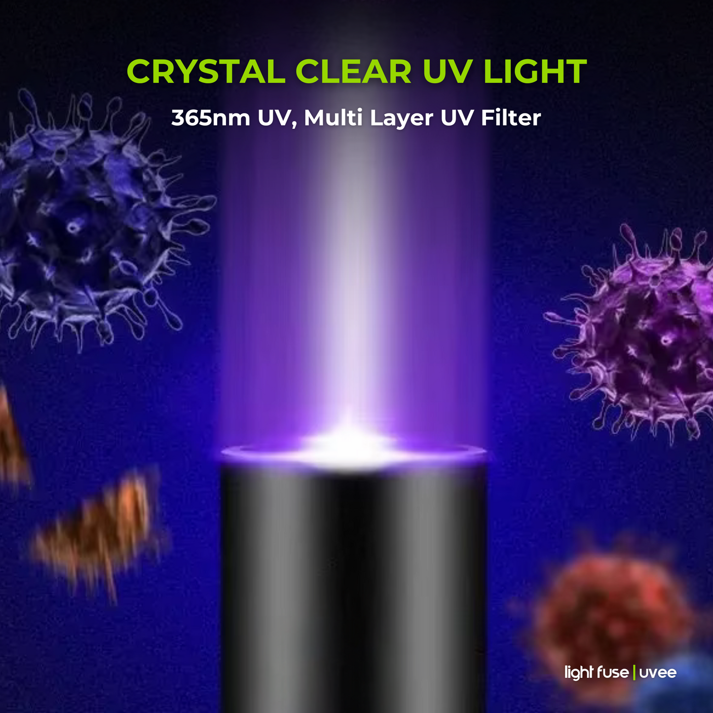 Light Fuse™ UVee - Linterna UV portátil