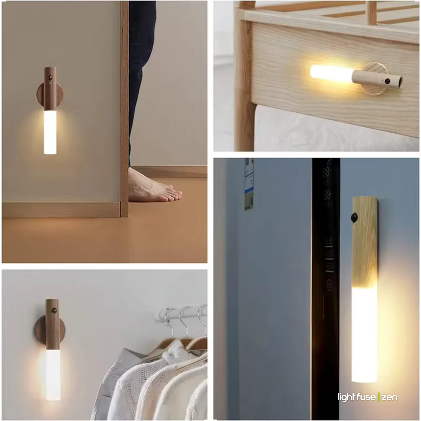 Light Fuse™ Zen - Lámpara de pared con sensor de movimiento