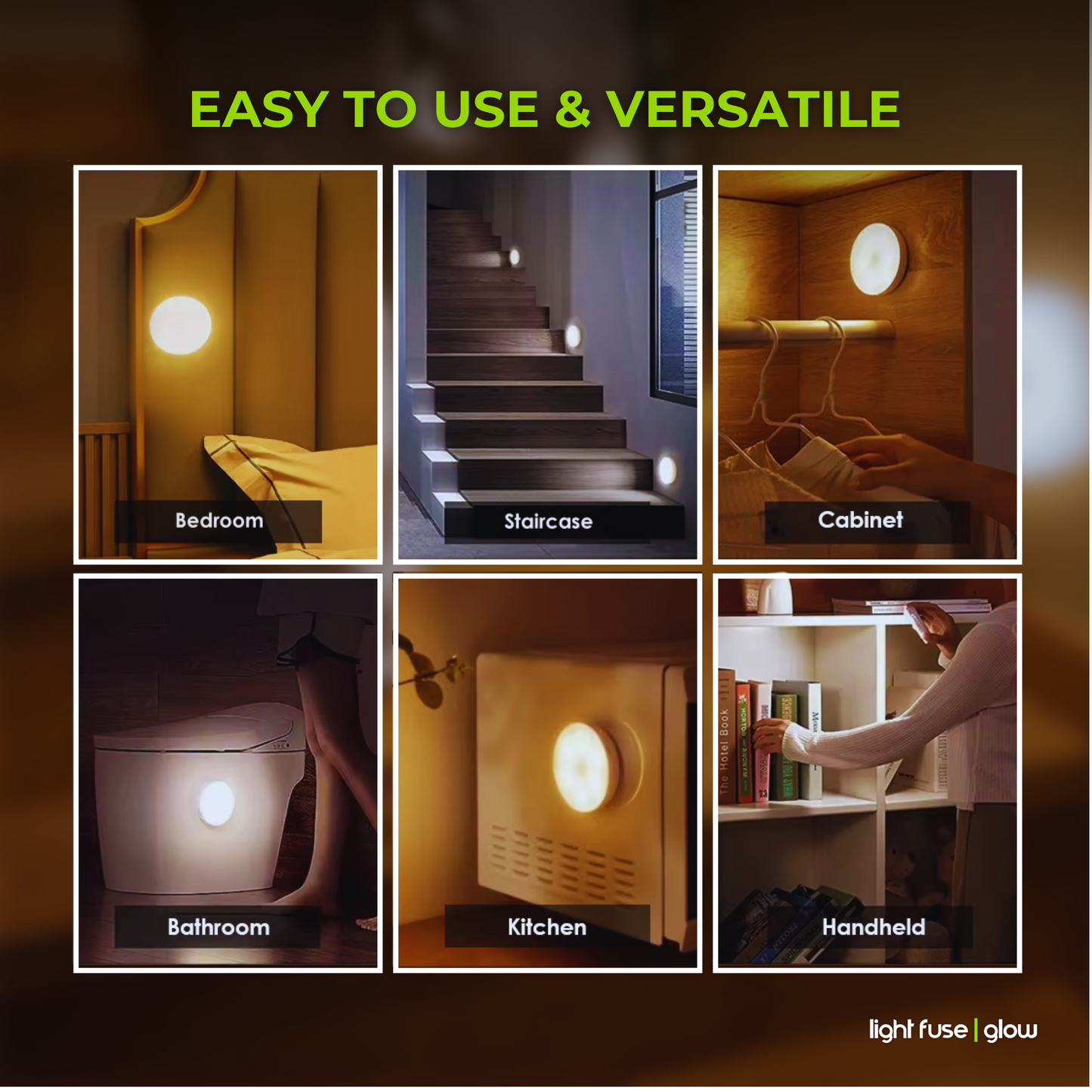 Light Fuse™ Glow - Motion Sensor Night Light