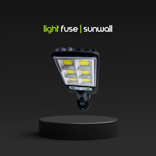 Light Fuse™ SunWall - Solar Powered Street Light